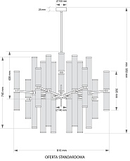 Подвесной светильник KUTEK SALETTO SAL-ZW-32(P) 2