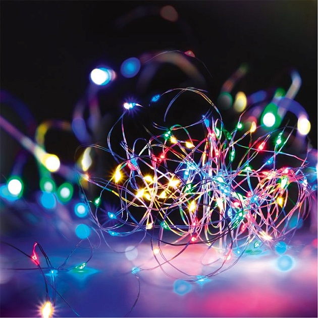 Светодиодная гирлянда ФАZA роса разноцветная DC-G03-50M Фото № 2