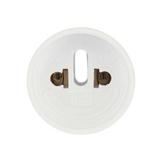 Адаптер сетевой (переходник) с Евро А/F на тонкую вилку С1 «Стакан» с бортами 6 А б/з REXANT 11-1021 1