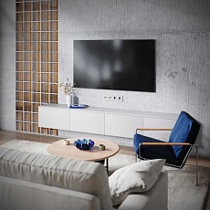 Розетка телевизионная встраиваемая S70 TV+RJ45 кат. 6, (сталь) Voltum VLS060705 2