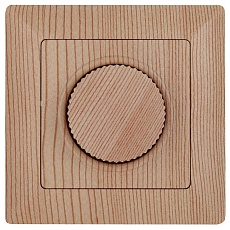 Диммер поворотный ЭРА Intro Solo 600W дерево 4-401-11 Б0043402