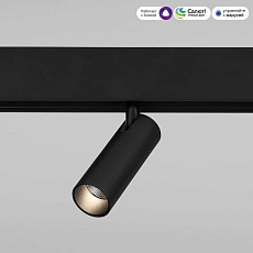 Трековый светодиодный светильник Elektrostandard (Умный дом) Slim Magnetic Dim Cubo 85070/01 черный a063530 4