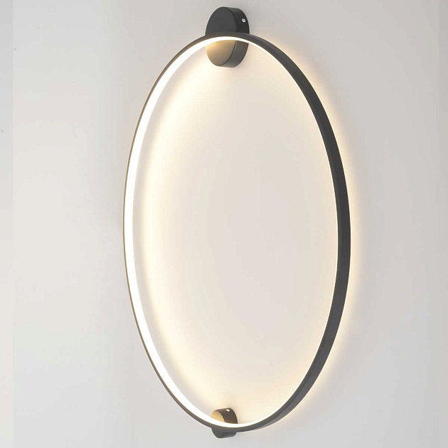 Бра Crystal Lux REAL AP35W LED BLACK Фото № 2