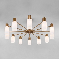 Потолочная люстра Eurosvet Vegga 70160/12 латунь Smart 5