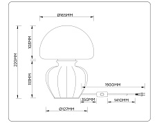 Настольная лампа Ambrella Light HIGH LIGHT LH53248 2