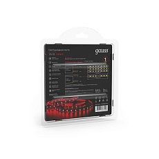 Светодиодная лента Gauss 4,8W/m 60LED/m 2835SMD красный 5M 312000705 1
