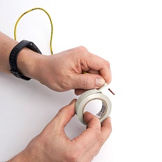 Изоляционная лента Stekker INTP01315-10 0,13*15 мм 10 м зеленый 39901 3