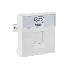 Розетка RJ11, 2 модуля EKF E2MT01-134-10