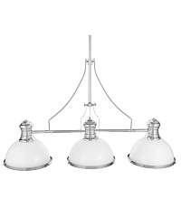 Подвесная люстра Lumina Deco Ettore LDP 710-3 WT+CHR 1