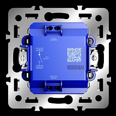 Механизм выключателя с самовозвратом одноклавишного 10А, S70 Voltum VLS0106M 1