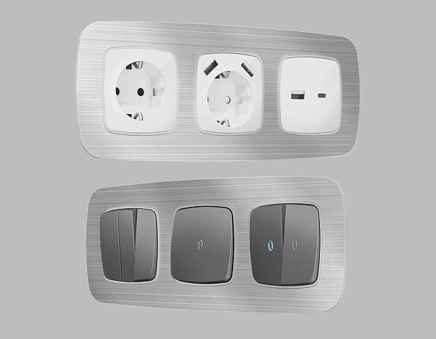 Рамка AMBRELLA VOLT OF580103 изображение 2 Рамка AMBRELLA VOLT OF580103 Фото № 2