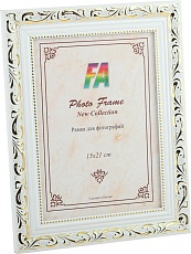 Фоторамка FA пластик Соната ,белый 10x15 (36/864) Б0021013