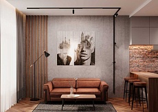 Шинопровод магнитный накладной Crystal Lux CLT 0.114 01 L2000 BL 2