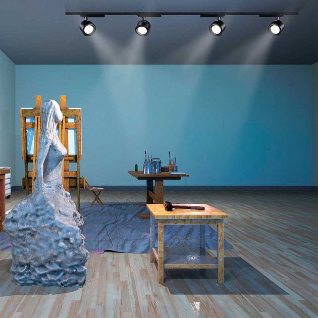 Трековый однофазный светодиодный светильник Novotech Port Pirum 358433 Фото № 4