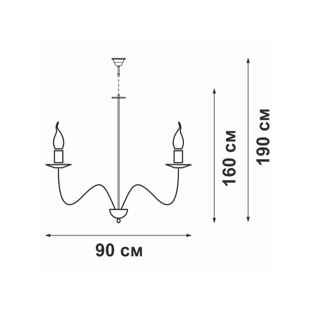 Подвесная люстра Vitaluce V1044-7/12 Фото № 2