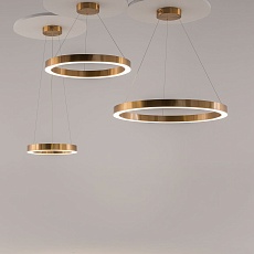 Подвесная светодиодная люстра Maytoni Saturno MOD415PL-L60BS4K 1