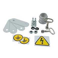 Шкаф с монтажной панелью ЩМП-2-0 Stekker EBX60-2/2-0-54 IP54 (500*400*220) сталь ArcaMetal 50551 3