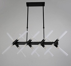 Подвесная люстра Lumina Deco Alford LDP 6036-16 BK 1