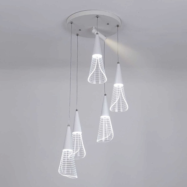 Подвесной светильник LED4U L7106-6 WТ Фото № 2