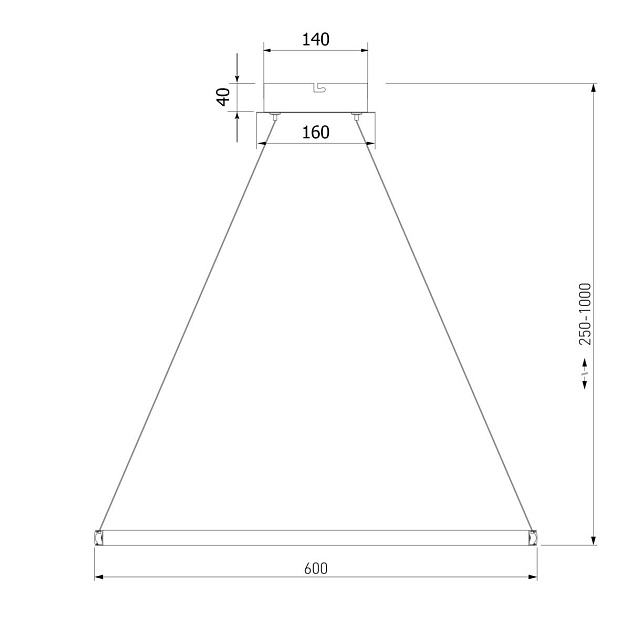 Подвесной светодиодный светильник Eurosvet Collars 90264/1 черный изображение 2 Подвесной светодиодный светильник Eurosvet Collars 90264/1 черный Фото № 2