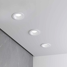 Встраиваемый светильник Elektrostandard Mils 25010/01 GU10 белый a064267 1