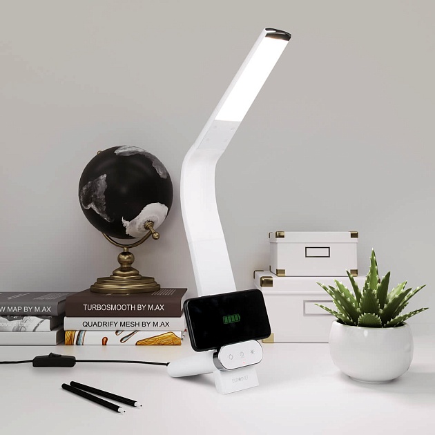 Настольная лампа Eurosvet Upgrade 80427/1 белый Фото № 5