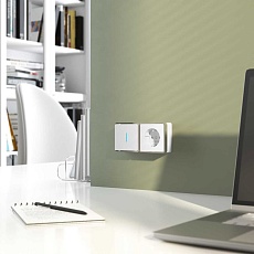 Выключатель одноклавишный с подсветкой Werkel Gallant белый W5010101 4690389163791 2