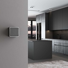 Выключатель одноклавишный Werkel Gallant графит рифленый W5010004 4690389163739 1