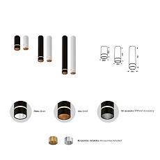 Потолочный светильник Mantra Split 8884 4