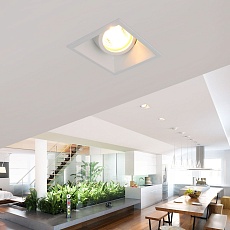 Встраиваемый светильник Elektrostandard 6070 MR16 WH белый a036508 1