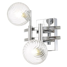 Бра Crystal Lux Luxury AP2 Chrome 4