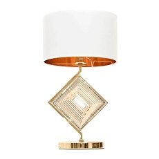 Настольная лампа Lumina Deco Fabi LDT 5529 F.GD+WT 2