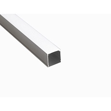 Профиль накладной LEDS POWER СПН3030 алюм. черный с призм.рассеивателем 2м 008509 2