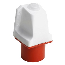 Вилка угловая ST-525 32А 380В 3P+PE+N IP44, PPG32-525-44, Stekker 49449 1