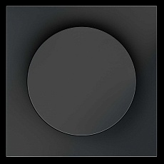 Накладка для светорегулятора поворотно-нажимного S70 (графит) Voltum VLS002007 1