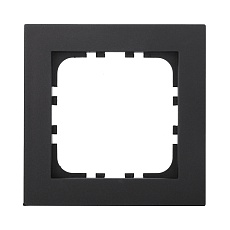 Рамка LK Studio 1-постовая (черный бархат) LK80 844108-1