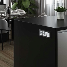 Выключатель двухклавишный Werkel с подсветкой белый матовый W1120161 4690389184666 2