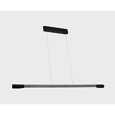 Подвесной светодиодный светильник Italline IT013-6020 black/silver 3000K