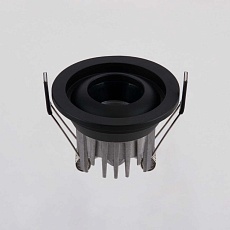 Встраиваемый светодиодный светильник Elektrostandard 25022/Led 5W 4200K BK черный a056767 1