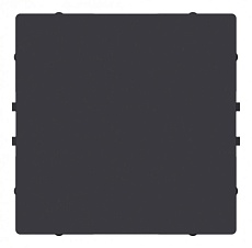 Заглушка Systeme Electric AtlasDesign карбон ATN001009