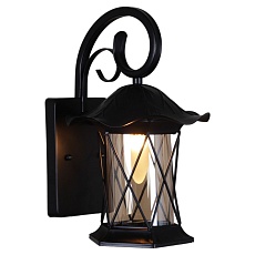 Уличный настенный светильник Reluce 08281-9.2-001U BK RLOS 1