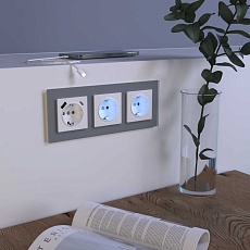 Розетка с быстрой зарядкой USB Type A+С белая W1171701 4690389176418 3