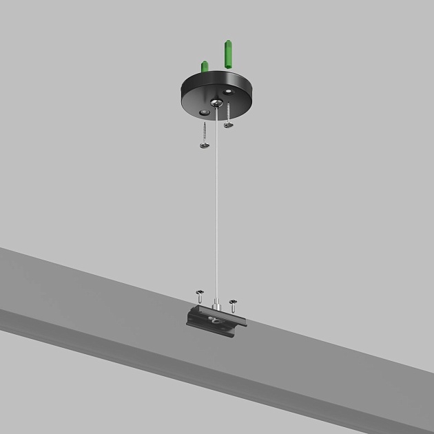 Подвесное крепление для шинопровода Denkirs Smart Base TR2106-BK Фото № 4
