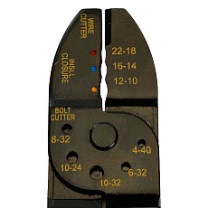 Пресс клещи многофункциональные: обрезка, обжим, снятие изоляции (от 0,75 до 6 мм2) WSC-008 49614 5