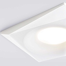 Встраиваемый светильник Elektrostandard 119 MR16 белый a053350 1