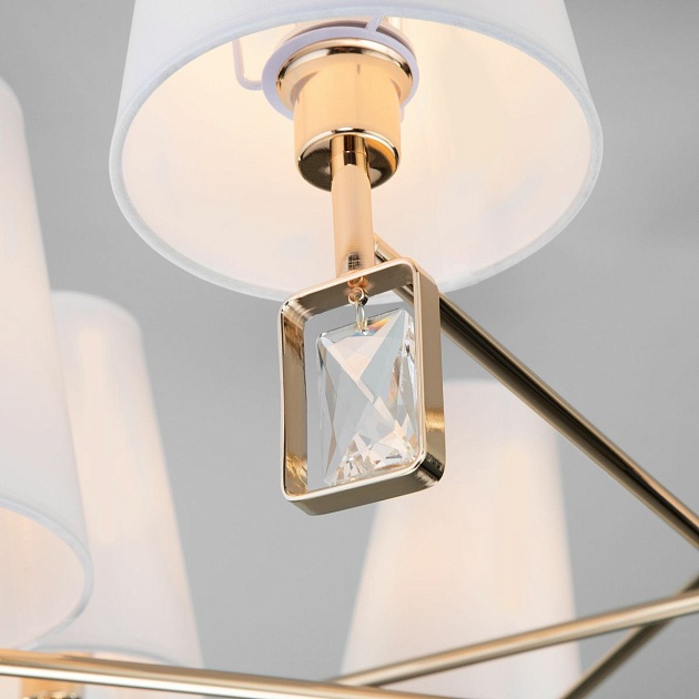 Подвесная люстра Eurosvet Milazzo 60137/8 золото Фото № 4