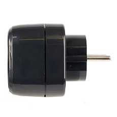 Разветвитель сетевой 2-местный с/з Stekker ADP16-22-20 250V, 16A, ABS огнеустойчивый пластик, черный 50680 1