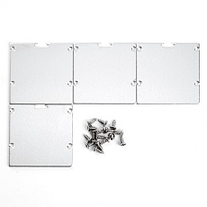 Заглушка без отверстия для профиля CAB269, LD368 (комплект 4шт) 1