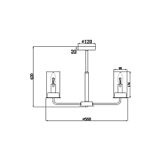 Потолочная люстра Vele Luce Licia VL1923L06 3