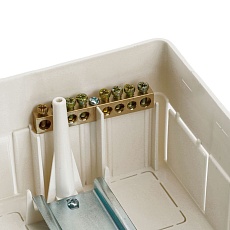 Бокс встраиваемый Stekker EBX50-2/06-20 6 модулей, белый, пластик, серия Standart 49635 1